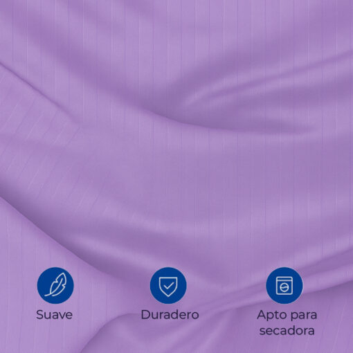Juego de duvet lila