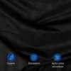 Juego de duvet premium negro Casa LiLe