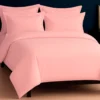 Combo Juego de Duvet 300 hilos Palo Rosa + Plum n Casa LiLe