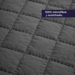 Alternative view of Protector de silla de carro delantero gris