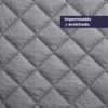 Protector de silla de carro delantero impermeable premium gris Casa LiLe
