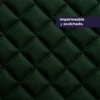 Protector de silla de carro delantero impermeable premium verde militar Casa LiLe