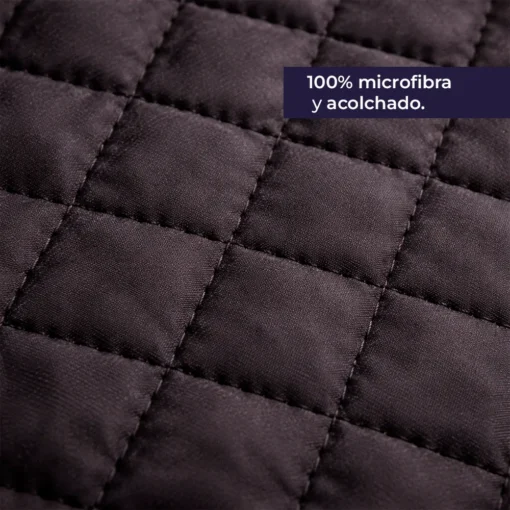 Protector de silla de carro delantero negro Casa LiLe