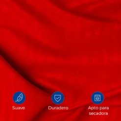 Combo juego de duvet rojo luxury + plum n Casa LiLe
