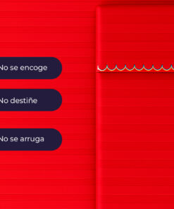 Juego de sábanas premium rojo