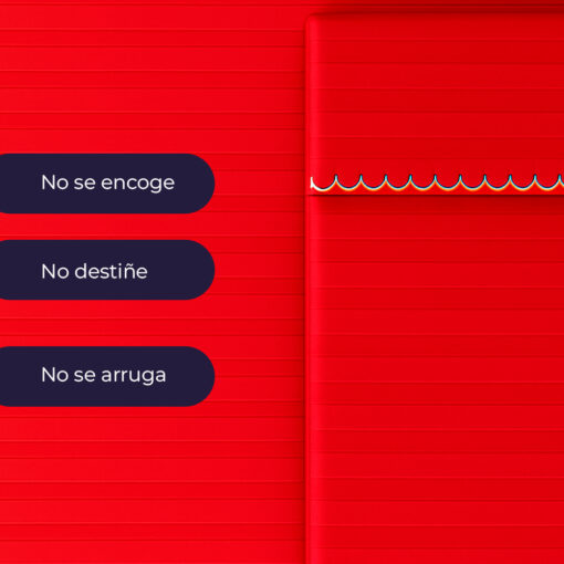 Juego de sábanas premium rojo