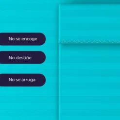 Juego de S banas Premium Turquesa Casa LiLe
