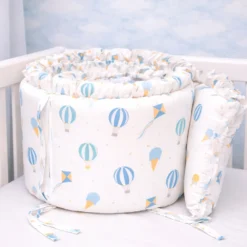Bumper para Cuna Polialgod n Globos 144 Hilos Casa LiLe