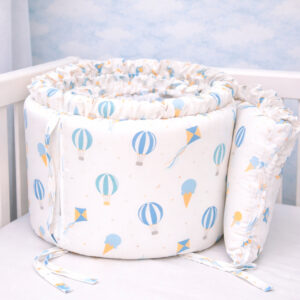 Bumper para Cuna Polialgodón Globos 144 Hilos
