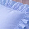 Coj n para beb azul con boleros de 144 hilos Casa LiLe