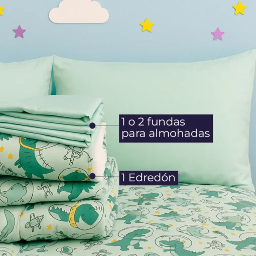 Edred n Infantil Dinosaurios Espaciales Casa LiLe