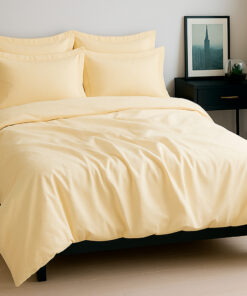 Juego de duvet algodón beige