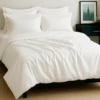 Juego de Duvet algod n blanco 200 hilos Casa LiLe