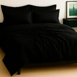 Juego de Duvet Algod n Negro 400 hilos Casa LiLe