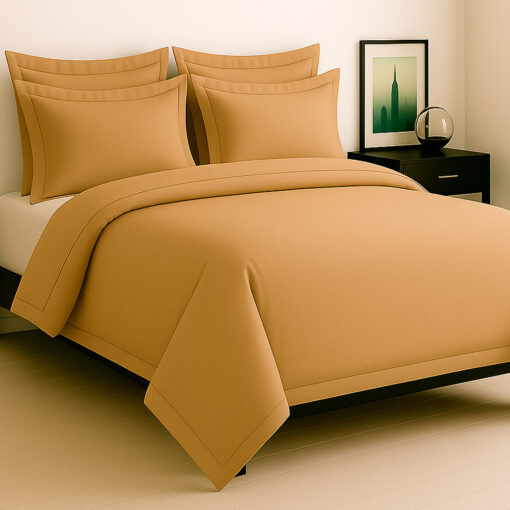 Juego de sábanas mocha