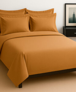 Juego de sábanas caramelo