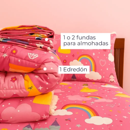 Edred n Infantil Princesas y Unicornios Casa LiLe
