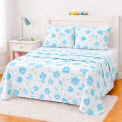 Alternative view of Juego de Sábanas Polialgodón Flores - Niña