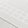 Tapete de Ba o Blanco 100% Algod n 1000G | 50 x 50 cm Casa LiLe
