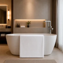 Toalla de Cuerpo Blanca 70x140cm 100% Algod n Varios Gramajes | Colecci n Hotelera Casa LiLe