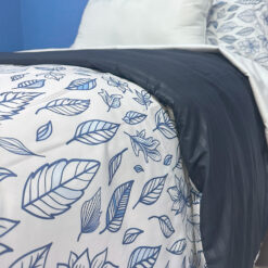 Alternative view of Combo duvet más plumón hojas indio