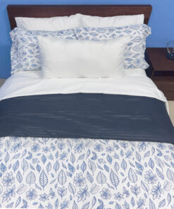 Combo duvet más plumón hojas indio