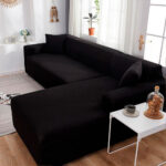 Protector de Sofá Premium Negro L Derecho