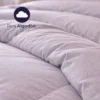 Duvet Hotelero Gris 144 Hilos Polialgod n 50/50 + Fundas Casa LiLe