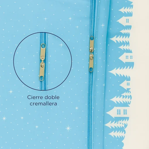 Duvet Navide o Doble Faz Invierno Azul Casa LiLe