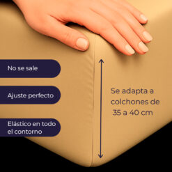 Juego de sábanas oro