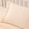 Juego de s banas beige con boleros para cuna Casa LiLe