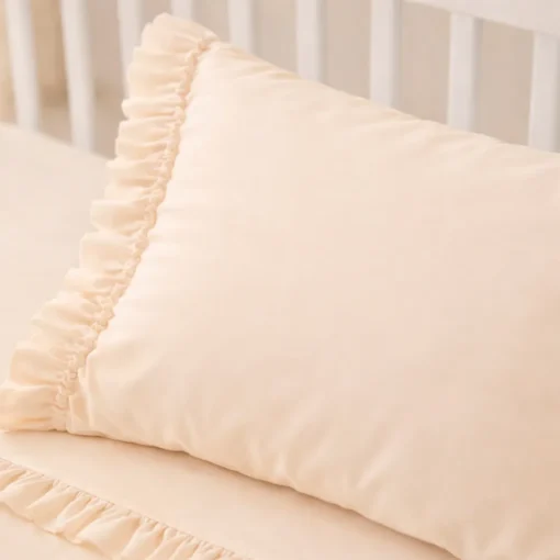 Juego de s banas beige con boleros para cuna Casa LiLe