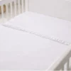 Juego de s banas blanco con boleros para cuna Casa LiLe
