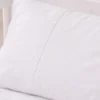 Juego de s banas blanco con bordado blanco para cuna Casa LiLe