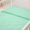 Juego de s banas verde con boleros para cuna Casa LiLe