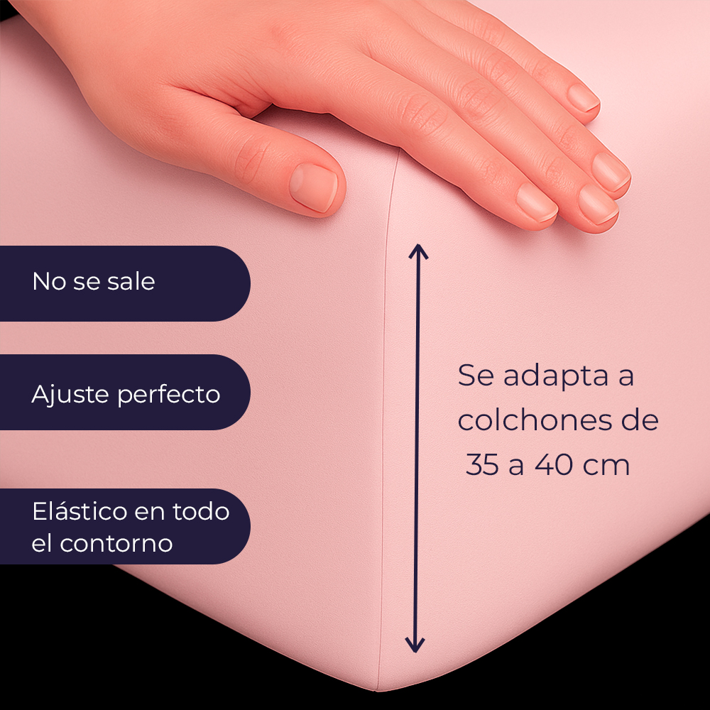 Juego de Sábanas 300 Hilos Palo Rosa - Imagen 4