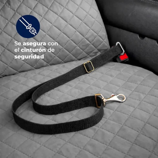 Protector de silla de carro delantero gris claro Casa LiLe