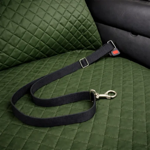Protector de silla de carro delantero impermeable premium verde militar Casa LiLe