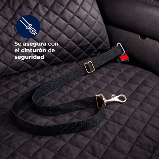 Protector de silla de carro delantero negro Casa LiLe