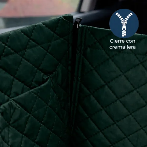 Protector para silla trasera impermeable verde militar Casa LiLe