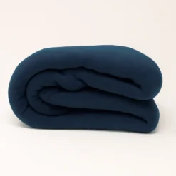 Cobija piel de conejo sint tica Azul Oscuro Casa LiLe