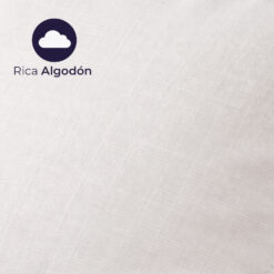 Alternative view of Cojín para bebé blanco con boleros de 144 hilos