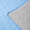 Cubrelecho Infantil Doble Faz Gris y Azul Celeste Casa LiLe