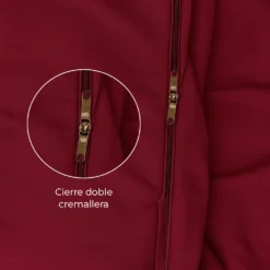 Combo: juego de duvet vinotinto + plum n Casa LiLe