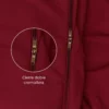Juego de duvet vinotinto de poli ster Casa LiLe