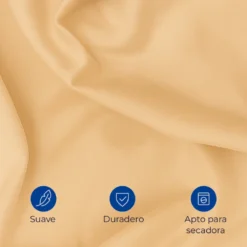 Combo Juego de Duvet en Algod n 400 Hilos Beige + Plum n Casa LiLe