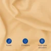 Juego de Duvet Algod n Beige 400 hilos Casa LiLe