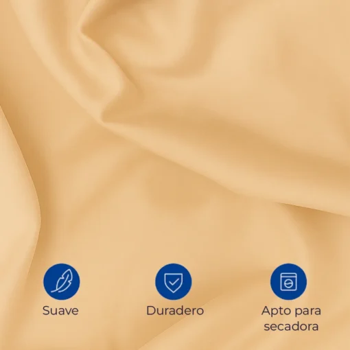 Juego de Duvet Algod n Beige 400 hilos Casa LiLe