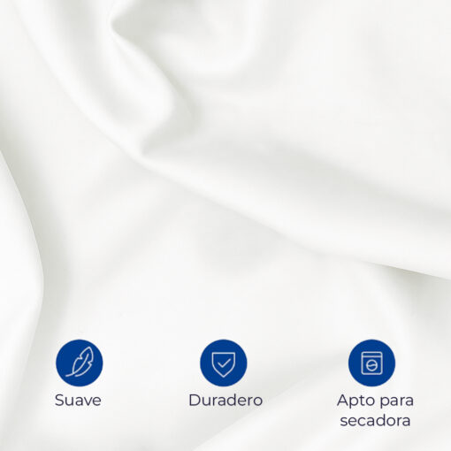 Juego de duvet algodón blanco