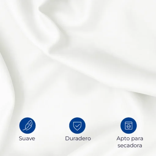 Juego de Duvet algod n blanco 200 hilos Casa LiLe